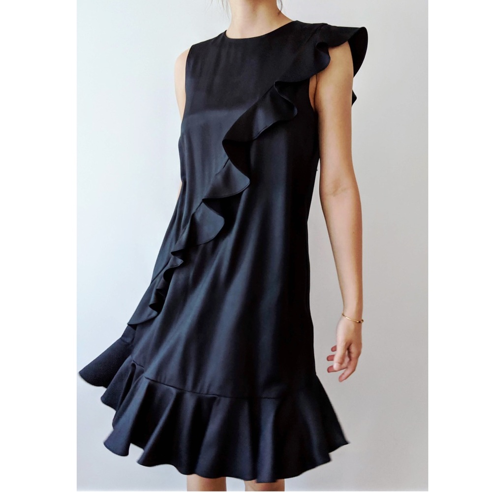 & other stories ruffle dress